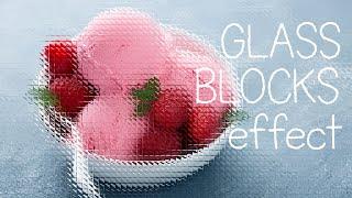 TRY This ! Realistic Glass Blocks Effect in Photoshop | Pixitz Studio