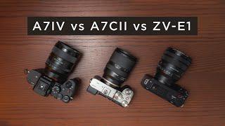 Sony A7CII Review vs ZV-E1 vs A7IV | The Best Hybrid Camera!