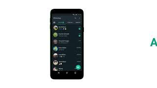 Dunkelmodus auf WhatsApp aktivieren (Android)