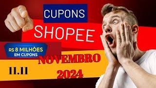 cupons shopee  2024, cupom de frete grátis shopee #shopee