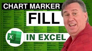 Excel - Where is Chart Marker Fill in Excel - Episode 988