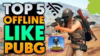 Top 5 Battle Royale Games Like PUBG Mobile OFFLINE & ONLINE For Low End Devices Android 2021 | PUBG!