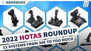 2022 HOTAS ROUNDUP! (12 Systems, Sticks & Combinations)