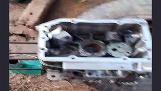 auto engine servicing video, Toyota engine rebuild, 1c engine rebuild, engine restoration, engine