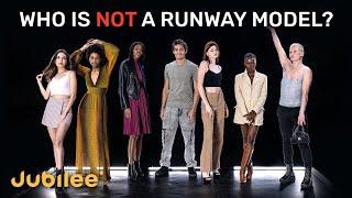 6 Runway Models vs 1 Fake Model | Odd One Out