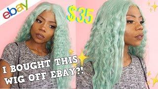 I BOUGHT THIS WIG ON EBAY?! BEST AND MOST AFFORDABLE MERMAID WIG EVER!!