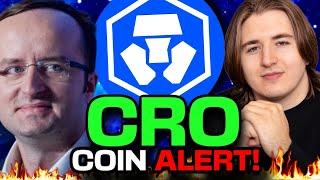 CRO Coin Price ALERT! (Cronos Coin Prediction) Crypto.com BREAKING NEWS!