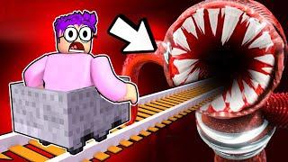 ROBLOX CART RIDE INTO ROBLOX DOORS!? (We Used ADMIN COMMANDS!)
