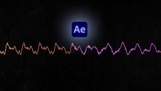 Create an Audio Waveform in Adobe After Effects 2024