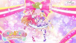 [1080p] Cure Wonderful & Cure Friendy Transformation (Wonderful Precure)