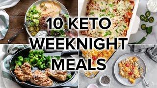 10 Easy Keto Dinner Meals for Busy Weeknights