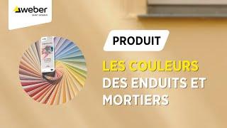 Les nuances de couleurs des enduits et mortiers | Weber