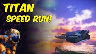 Titan Speed Run Stream! No Man's Sky Titan Expedition