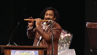 Naveen Kumar, Flautist with AR Rahman Playing for the Audience