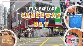 Causeway Bay Hong Kong + Bakehouse egg tart & Ichiran ramen | Temple Street Night Market