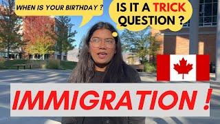 HOW TO PASS CANADA  IMMIGRATION | QUESTIONS AT CANADIAN IMMIGRATION | IS CANADA IMMIGRATION HARD ?