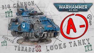 Grading Every 40K Faction's Tanks