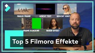 Filmora Effekt: Die Top5 Filmora Effekte  | FilmoraX User-Showcase