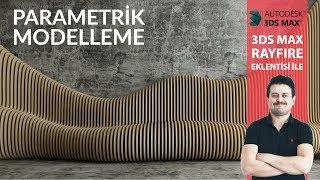 3Ds Max Parametrik Modelleme | Rayfire Slice Eklentisi | Memduh Tanrıöver