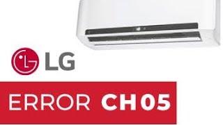 LG Inverter AC CH05 Error Code Solved.