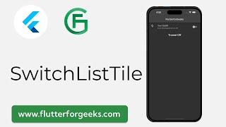 Master Flutter SwitchListTile: A Step-by-Step Guide | Flutter UI Design Tutorial