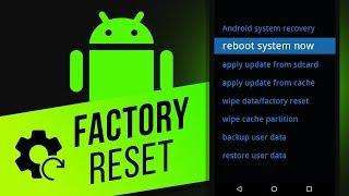 How to Reset an Android Device to Factory Settings