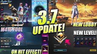 3.7 UPDATE: M416 FOOL HIT EFFECT || DOWNLOAD NOW || NEW MYTHIC FORGE CONCEPT.