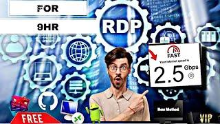 How To Get FREE Windows RDP In 2024 for lifetime|FREE RDP| NEW METHOD| WITH OUT NGROK| 24/7 FREE RDP