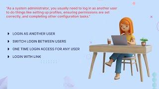 Odoo - Login With Any User | Switch login between users | One-time login access for any user by link