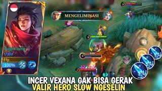 EFEK SLOW VALIR EMANG NGESELIN‼️ MUSUH EZZ ATAU DARK SYSTEM - Mobile Legenss