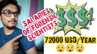 Forensic Scientists salaries in USA! CAUSIS FORENSIBUS ||