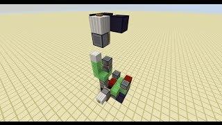 Compact Elevator Up/Down in Minecraft 60 sec Tutorial