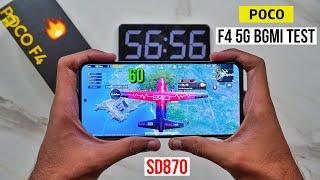 Poco F4 5G Pubg Test, Heating and Battery Test | SD870 At Just ₹23,999 