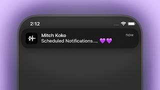 ⌚️ Scheduled Notifications • Flutter Tutorial
