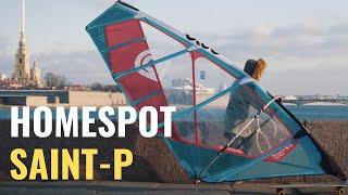 Windsurfing in Saint Petersburg 