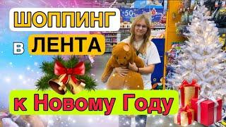 СЕМЕЙНЫЙ Новогодний ШОППИНГ в ЛЕНТА‼️ Декор, игрушки   ДЛЯ ДОМА Shopping New Year 2025