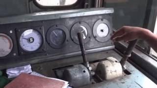 [IRFCA] Inside Alco WDM3A Locomotive, Ultimate Loco Cab Ride at 100 KMPH