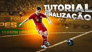 PES 2021 TUTORIAL DE FINALIZAÇÃO COMPLETO!! FINISHING TUTORIAL!! APRENDA A FINALIZAR NO PES 2021