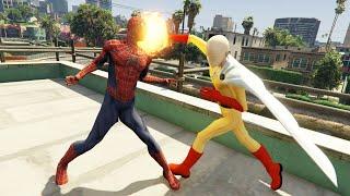 GTA 5 Epic Ragdolls And Fails #61  ( Spider-Man vs Saitama / Epic Ragdolls )