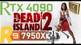 7950X3D + RTX 4090 2K PERFORMANCE | DEAD ISLAND 2 BENCHMARK | CCD0 vs CCD 1 | ULTRA SETTINGS 1440P