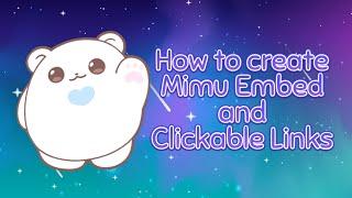 How to create Mimu Embed and Clickable Links | Discord Tutorial