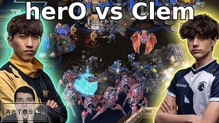 The CLASH! - herO vs Clem - Bo3 - (StarCraft 2)