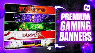 [ FREE ] Premium Gaming Banners | TEMPLATES | PSDs!