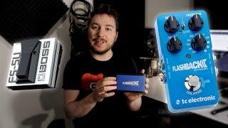 How to use the external tap tempo on the TC Flashback 2 (custom cable build)