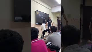 Teacher's day in vidyapeeth ️ PW kota|| teacher love|| viral video||PW op||#physicswallah #trending