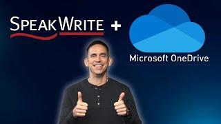 Microsoft OneDrive Integration with SpeakWrite Transcription Services