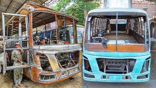 Crafting Quality: Inside the Local Bus Factory's Production Process