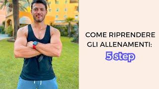 Come riprendere ad allenarti dopo uno stop