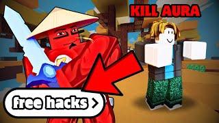 NEW UPDATE Added KILL AURA HACKS! (Roblox Bedwars)