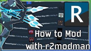 How to mod Risk of Rain 2 using r2modman (Tutorial)